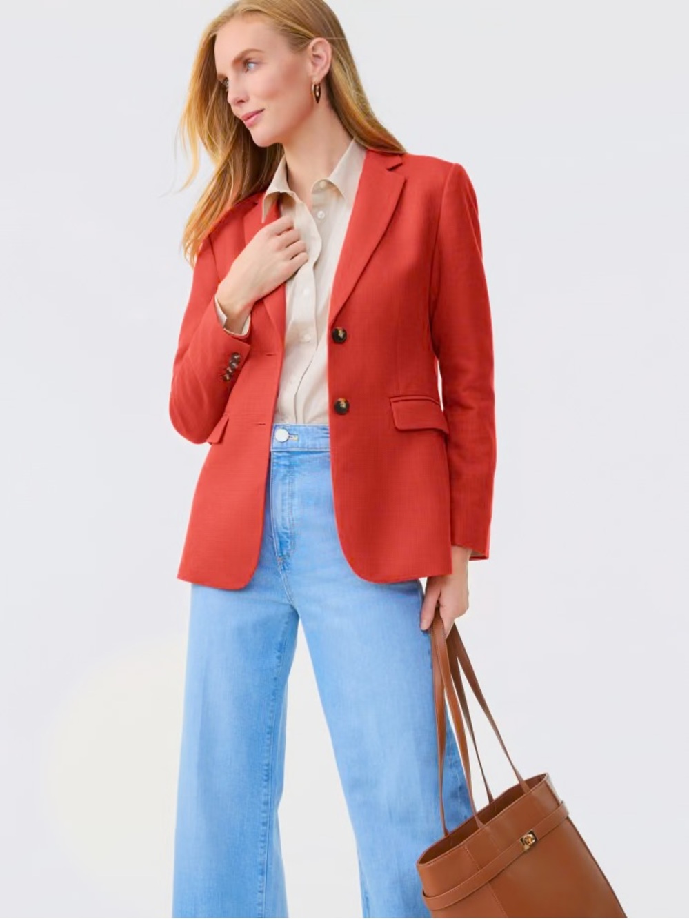 Greenwich Blazer in Basketweave